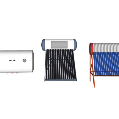 modern solar water heater