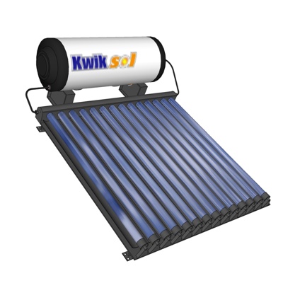 Modern solar water heater for free