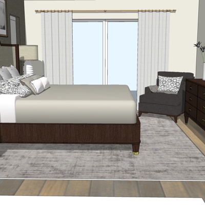 Modern Minimalist Bedroom Free