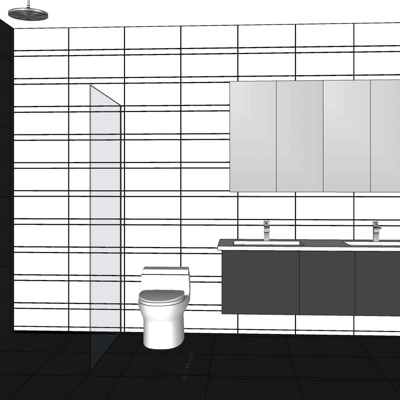 Modern minimalist bathroom free