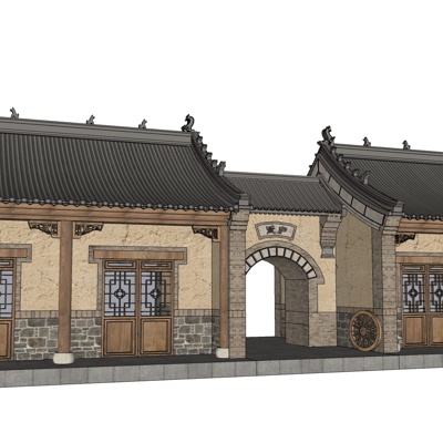 Chinese ancient house free