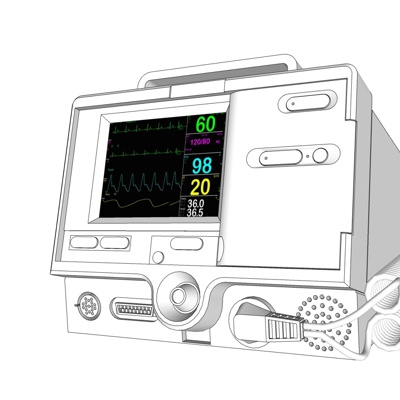 Modern ECG Meter Free