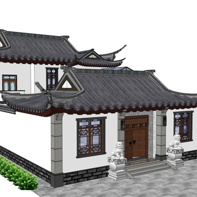 Chinese Courtyard Free