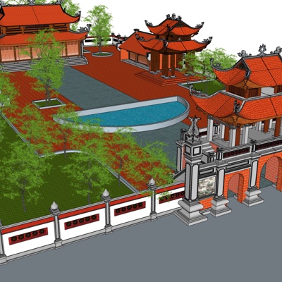 Chinese Ancient Temple Free