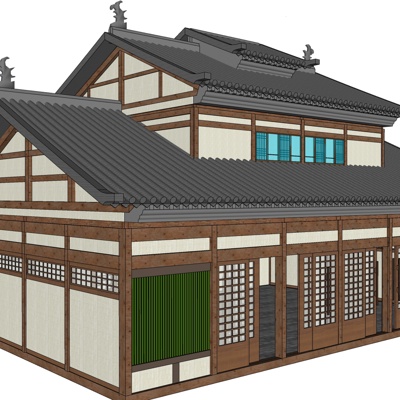 Japanese-style ancient house free