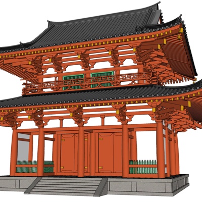 Chinese ancient building pavilions free