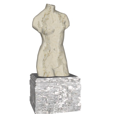 Modern broken arm figure sculpture free