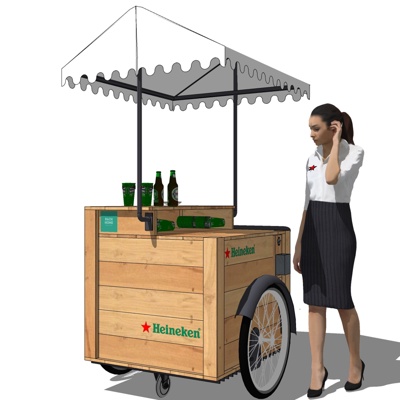 Industrial wind snack stand free