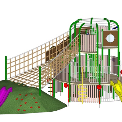 Free modern children's play facilities