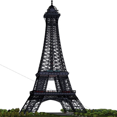 European-style Eiffel Tower free