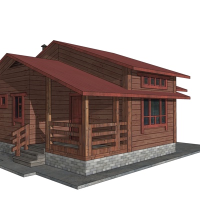 European-style chalet villa free