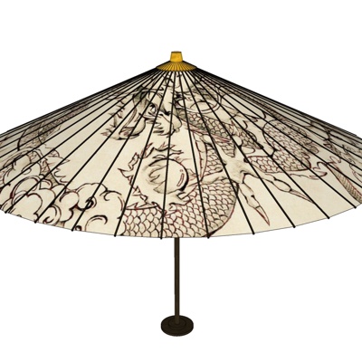 Chinese-style dragon umbrella for free