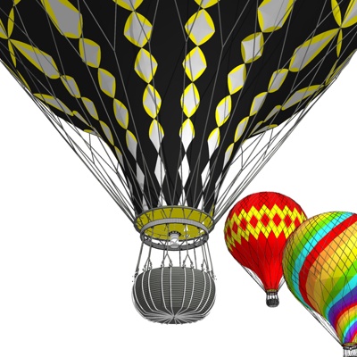 Modern Hot Air Balloon Free