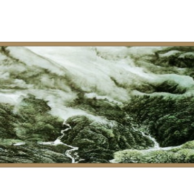 Chinese landscape decorative painting free