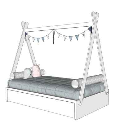 Nordic kids Bed free