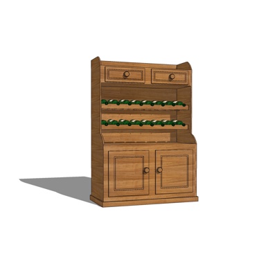 Modern solid wood wine rack free