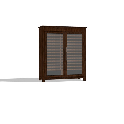 Modern solid wood wine cooler free