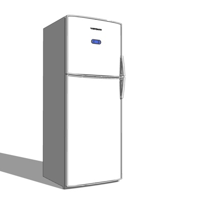 Modern single door refrigerator free