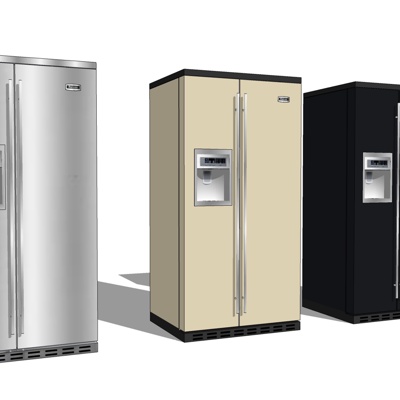 Modern double door refrigerator free