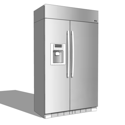 Modern double door refrigerator free