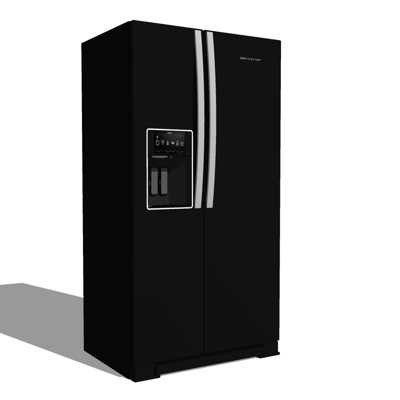 Modern double door refrigerator free