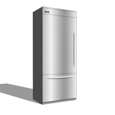 Modern double door refrigerator free