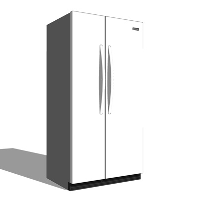 Modern double door refrigerator free