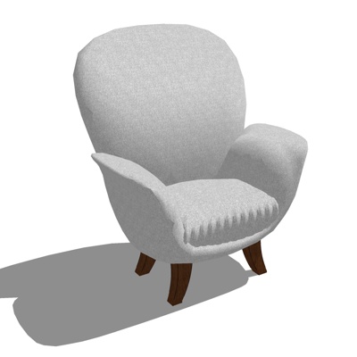 Modern fabric Lounge Chair free