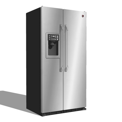 Modern double door refrigerator free