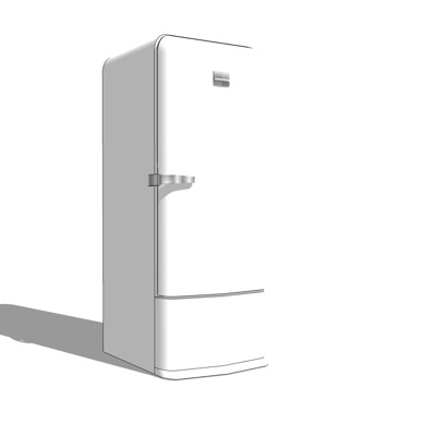 Modern double door refrigerator free