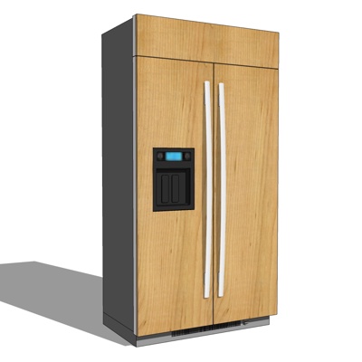 Modern single door refrigerator free