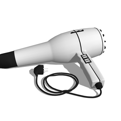 Modern hair dryer free