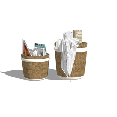 Modern woven bamboo basket free