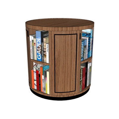 Modern Solid Wood Bookshelf Free