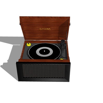 Modern vinyl record player free