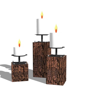 Nordic Candlestick Lamp Free