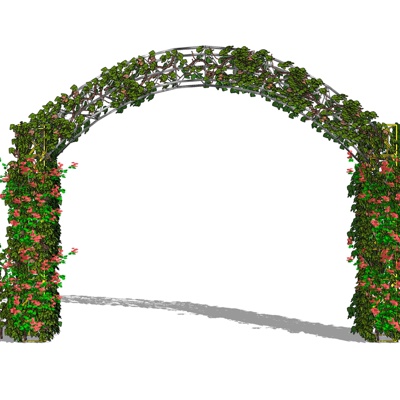 modern wedding flower door free