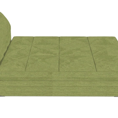 Modern Fabric Single Sofa Free