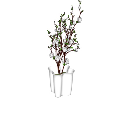 Modern flowers potted free