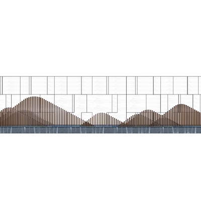 New Chinese Landscape Wall Free