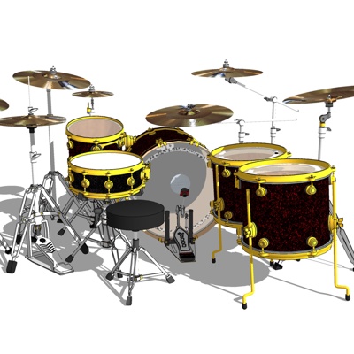 Modern drum kit free