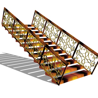 European-style Affordable Luxury Style Stairs Free