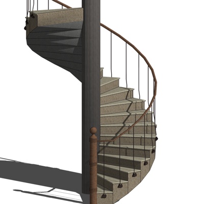 Modern spiral staircase free