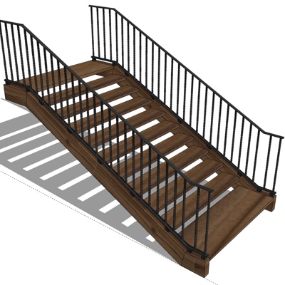 Modern stairs for free