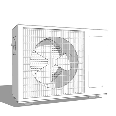 Modern air conditioner for free