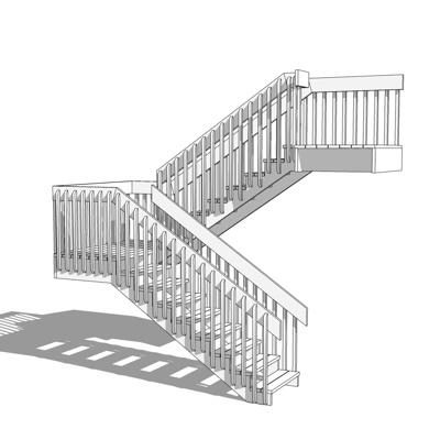 Modern stairs for free