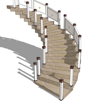 Modern stairs for free