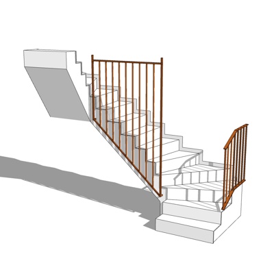 Modern stairs for free