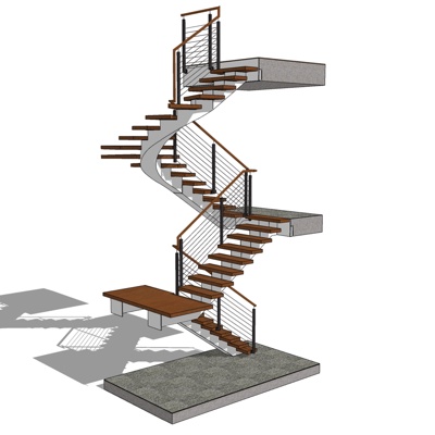 Modern stairs for free