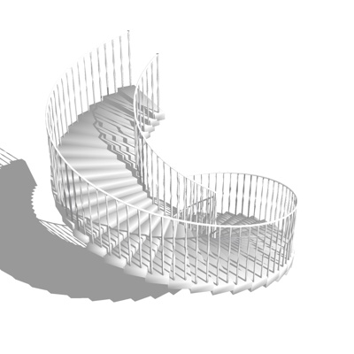 Modern spiral staircase free